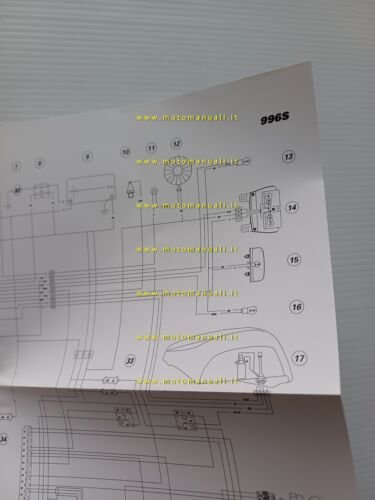 Ducati 996 S 2000 manuale uso libretto istruzioni testo Inglese …