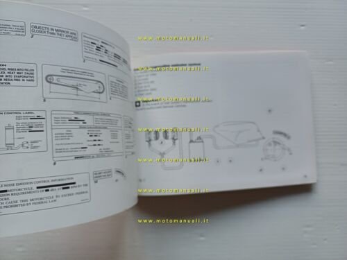 Ducati 996 S 2000 manuale uso libretto istruzioni testo Inglese …