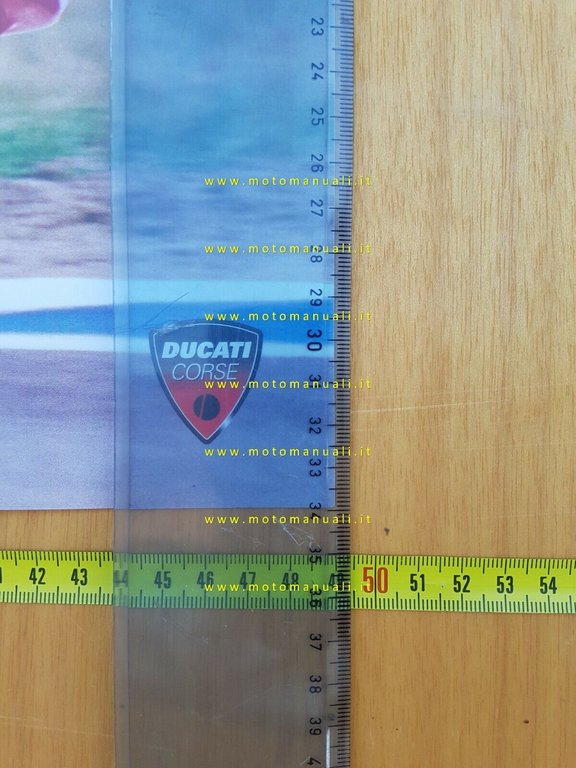 Ducati 998 Infostrada Superbike 2002 manifesto poster originale moto