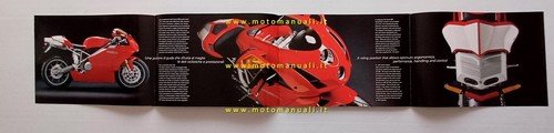 Ducati 999 - 999 S depliant originale italiano - inglese