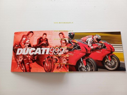 Ducati 999 - 999 S depliant originale italiano - inglese