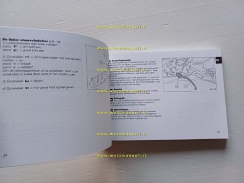 Ducati 999 2002-03 manuale uso libretto istruzioni testo Francese Olandese