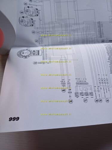 Ducati 999 2002-03 manuale uso libretto istruzioni testo Francese Olandese