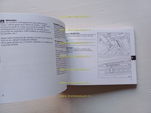 Ducati 999 2002-03 manuale uso libretto istruzioni testo Francese Olandese