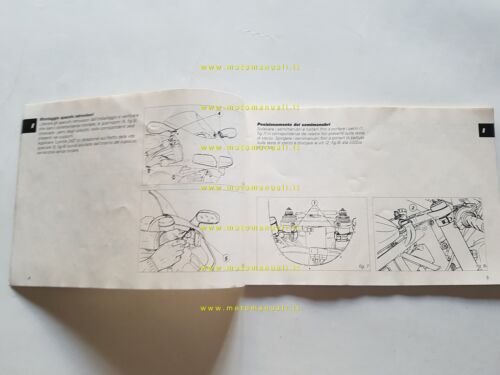 Ducati 999-749 1999 manuale istruzioni per concessionari originale italiano