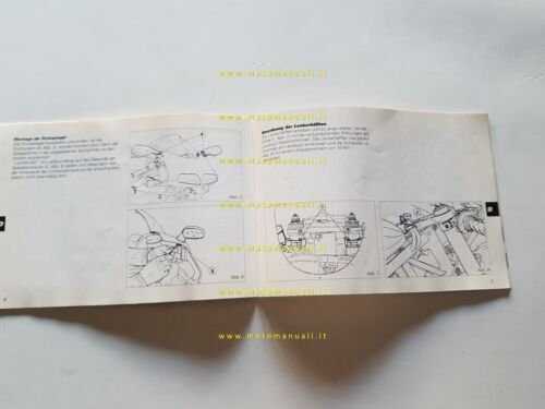 Ducati 999-749 1999 manuale istruzioni per concessionari originale italiano