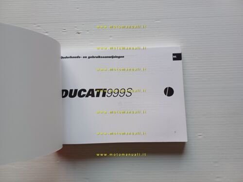 Ducati 999 S 2002-03 manuale uso libretto istruzioni testo Francese …