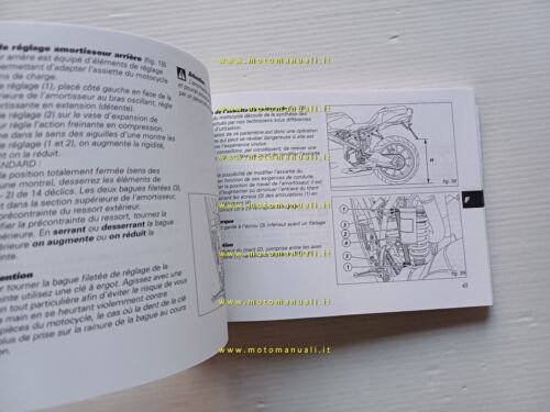 Ducati 999 S 2002-03 manuale uso libretto istruzioni testo Francese …