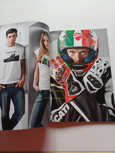 DUCATI Apparel collection 2011 depliant originale