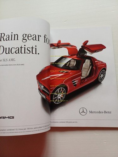 DUCATI Apparel collection 2011 depliant originale
