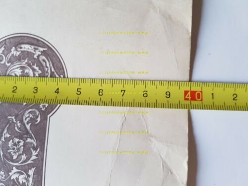 DUCATI attestato 1972 partecipazione corso assistenza originale no depliant