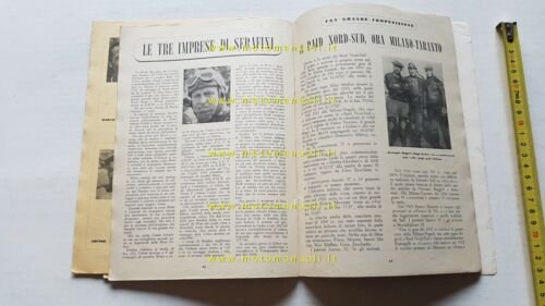 Ducati Breve Storia del Motociclismo 1952 Notiziario depliant originale brochure