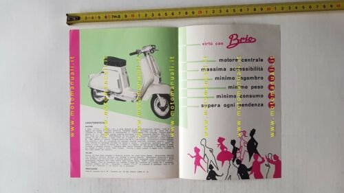 Ducati Brio 48 Scooter depliant originale italiano brochure