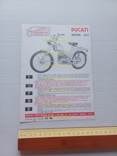 Ducati Brisk 50\1 depliant italiano originale