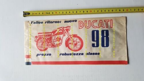 Ducati cappellino 98 Bronco gadget promozionale originale anni 50-60