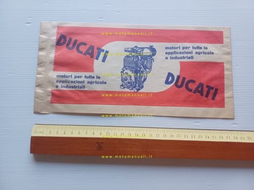Ducati cappellino Brio scooter gadget promozionale originale anni '60