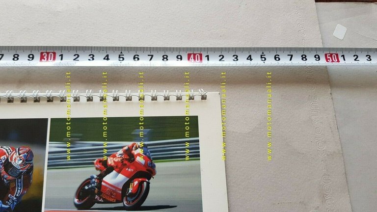 Ducati Corse calendario ufficiale 2005 originale moto no depliant brochure