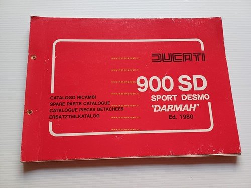 Ducati Darmah 900 Sport Desmo 1980 catalogo ricambi originale spare …