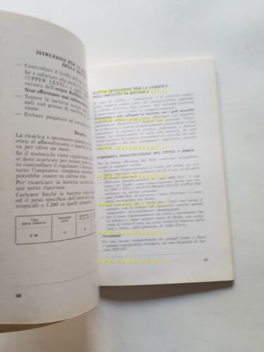 Ducati Darmah SD 900 1977 manuale uso manutenzione originale italiano