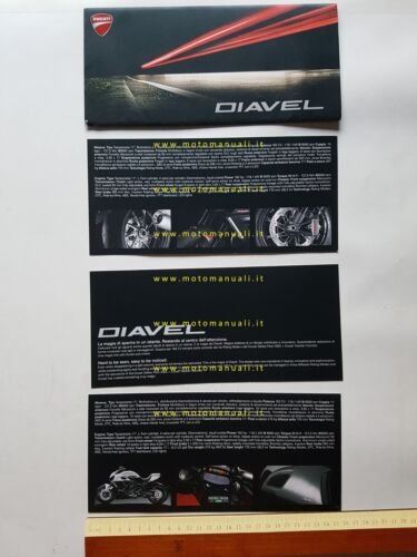 Ducati Diavel - Diavel Carbon 2014 depliant ITALIANO originale