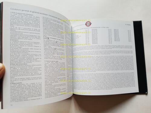 Ducati Diavel 1a serie 2011 depliant ITALIANO originale