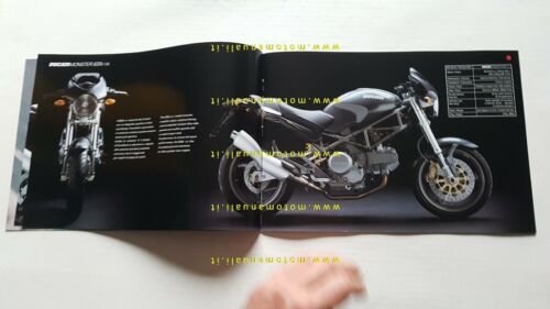 Ducati gamma modelli Monster 900 750 620 i.e. 2002 depliant …