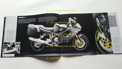 Ducati gamma modelli Sport Touring ST4-ST2 2002 depliant originale brochure