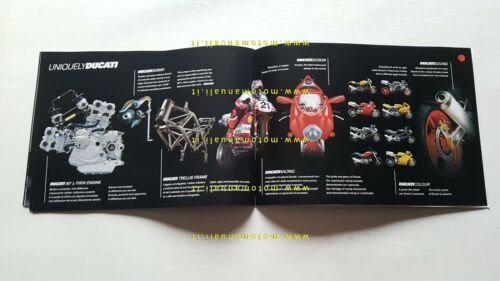 Ducati gamma modelli Sport Touring ST4-ST2 2002 depliant originale brochure