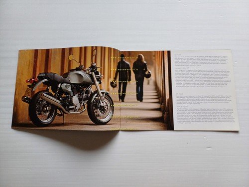 Ducati GT 1000 SportClassic depliant italiano inglese originale