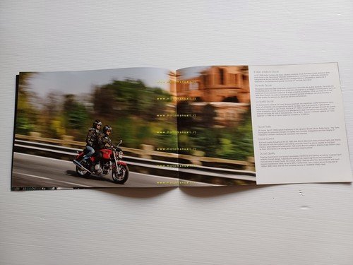 Ducati GT 1000 SportClassic depliant italiano inglese originale