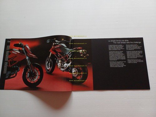 Ducati Hypermotard 1100 - 1100 S 2009 depliant originale