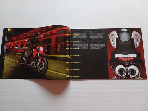 Ducati Hypermotard 1100 - 1100 S 2009 depliant originale