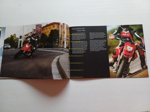 Ducati Hypermotard 1100 - 1100 S 2009 depliant originale