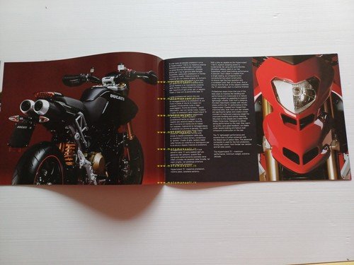 Ducati Hypermotard 1100 - 1100 S 2009 depliant originale