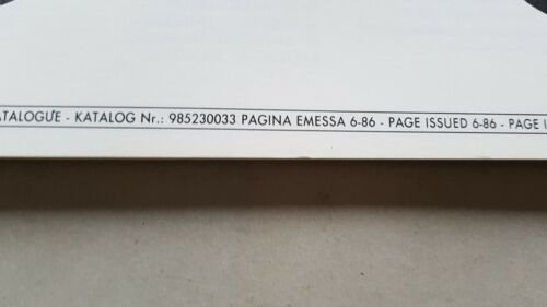 Ducati Indiana 350 - 650 1986 catalogo ricambi originale spare …
