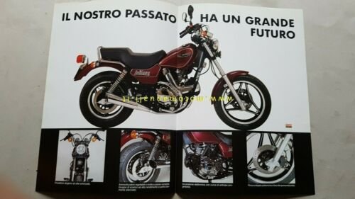 Ducati Indiana 350 650 1986 depliant moto originale genuine brochure