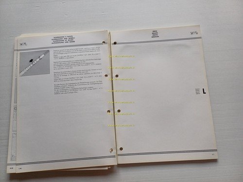 Ducati INDIANA 750 650 350 1987 manuale officina originale