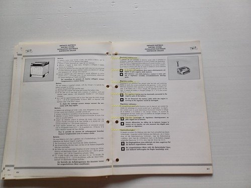 Ducati INDIANA 750 650 350 1987 manuale officina originale