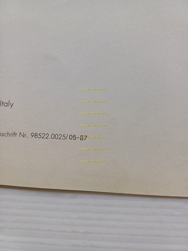 Ducati INDIANA 750 650 350 1987 manuale officina originale
