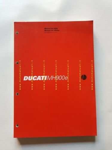 DUCATI MH 900 Evoluzione 2002 manuale officina Spagnolo Portoghese SHOP …