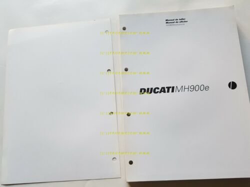 DUCATI MH 900 Evoluzione 2002 manuale officina Spagnolo Portoghese SHOP …