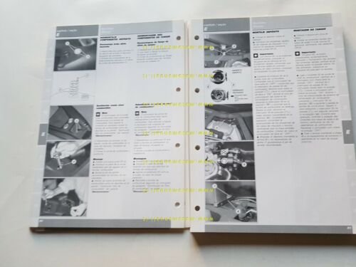 DUCATI MH 900 Evoluzione 2002 manuale officina Spagnolo Portoghese SHOP …