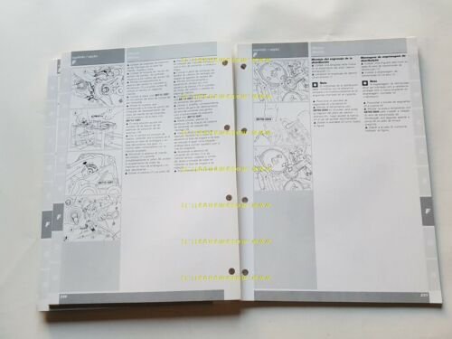 DUCATI MH 900 Evoluzione 2002 manuale officina Spagnolo Portoghese SHOP …