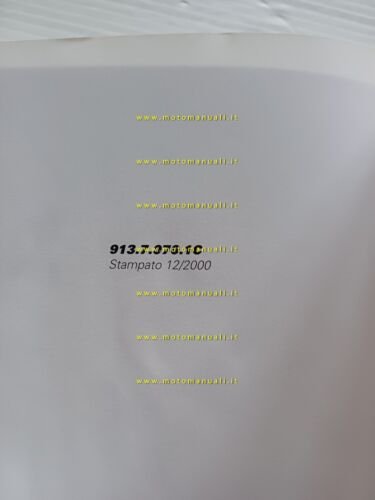 Ducati MH900 Evoluzione 2000-01 manuale uso libretto istruzioni testo Spagnolo