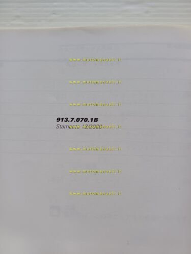 Ducati MH900 Evoluzione 2000 manuale uso GIAPPONESE MH900 2000