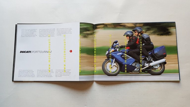 DUCATI modelli Monster 2003 depliant ITALIANO INGLESE originale