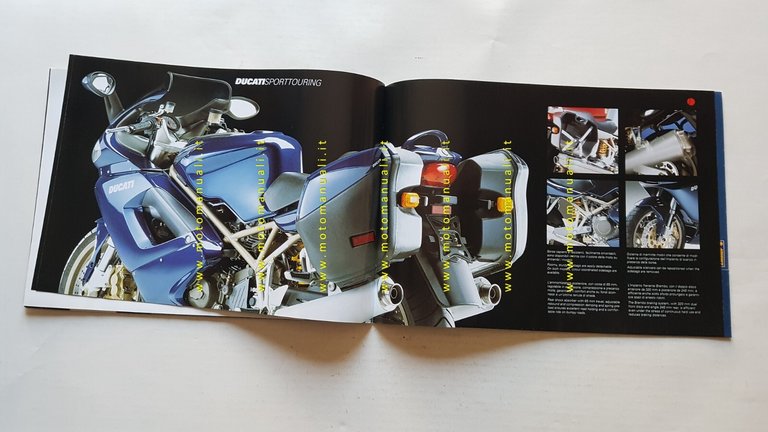 DUCATI modelli Sport Touring 2003 depliant ITALIANO INGLESE originale
