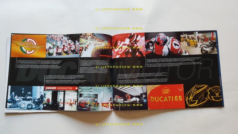 DUCATI modelli Sport Touring 2003 depliant ITALIANO INGLESE originale