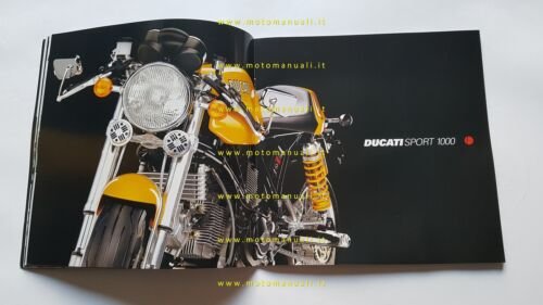 Ducati modelli SportClassic 2005 depliant originale