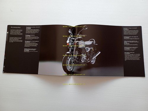 Ducati modelli SportClassic 2009 depliant italiano inglese originale